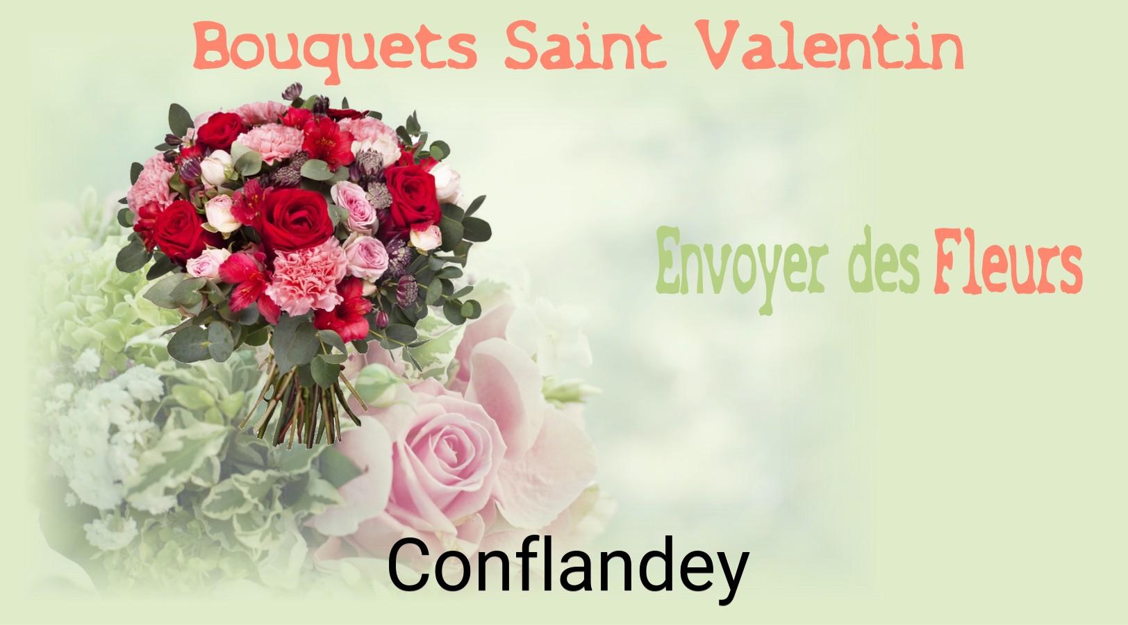 Roses de Saint-Valentin livrées à Conflandey
